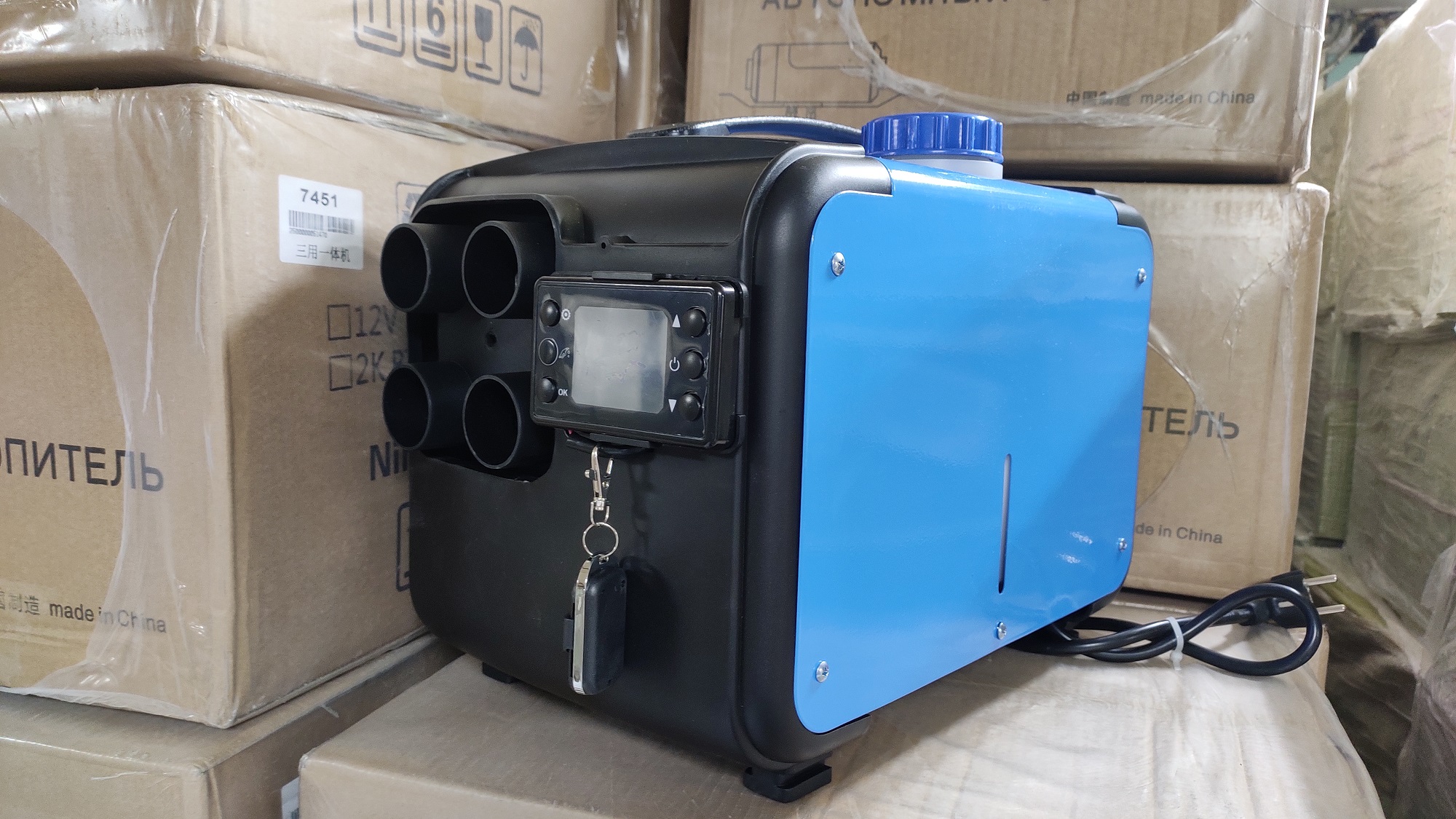 Автономный дизельный отопитель Синтенди 5 Квт 12/24/220 Вт